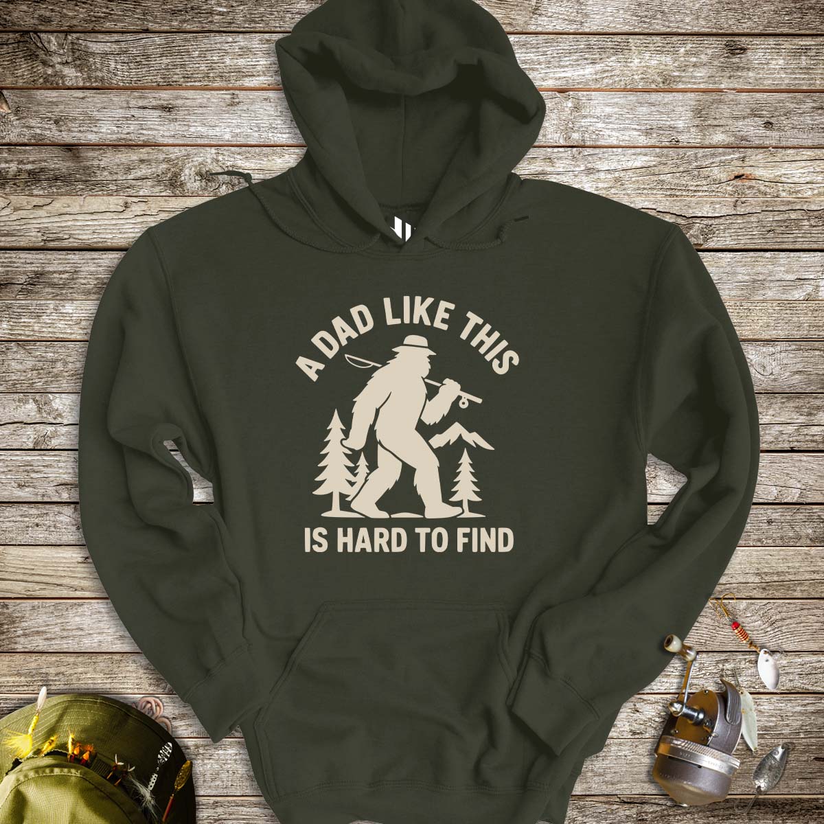 A Dad Like This Is Hard to Find Hoodie - FISH - ROOM LLC