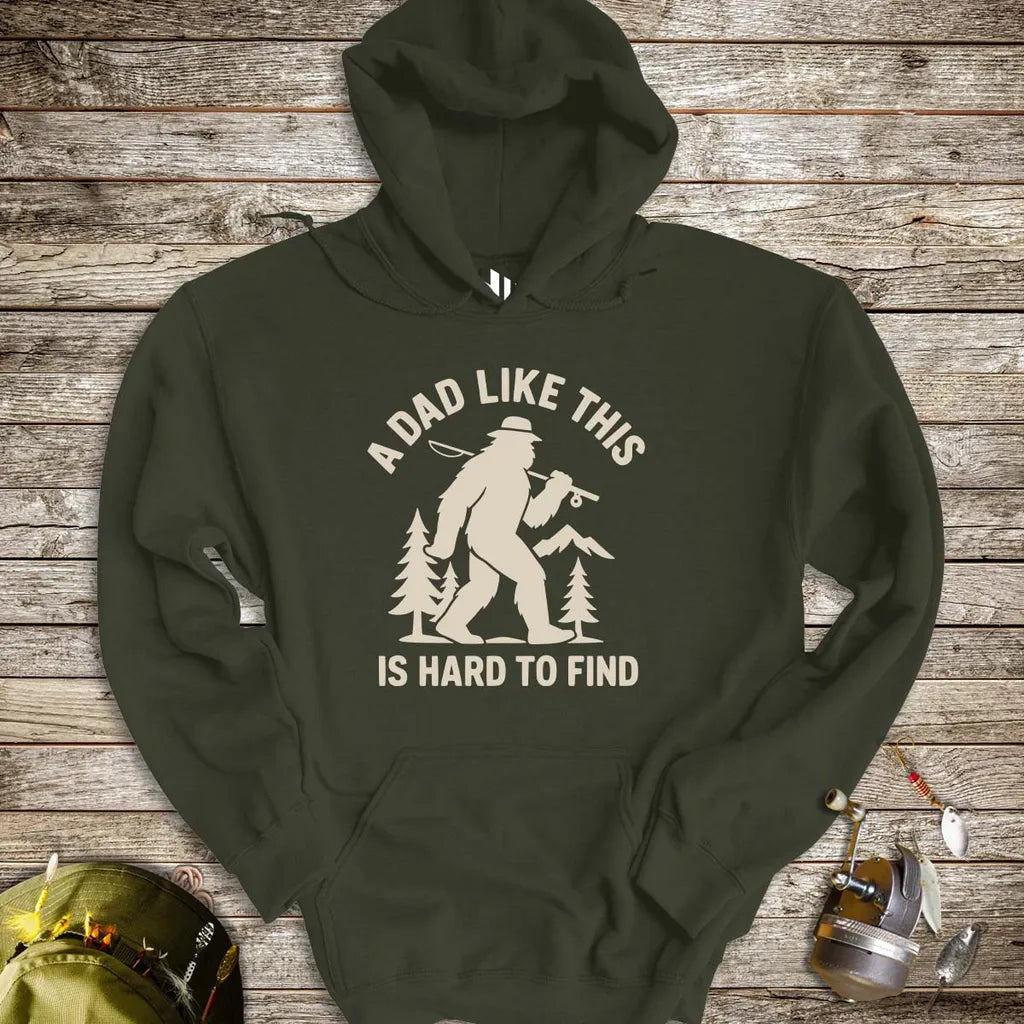 A Dad Like This Is Hard to Find Hoodie - FISH - ROOM LLC