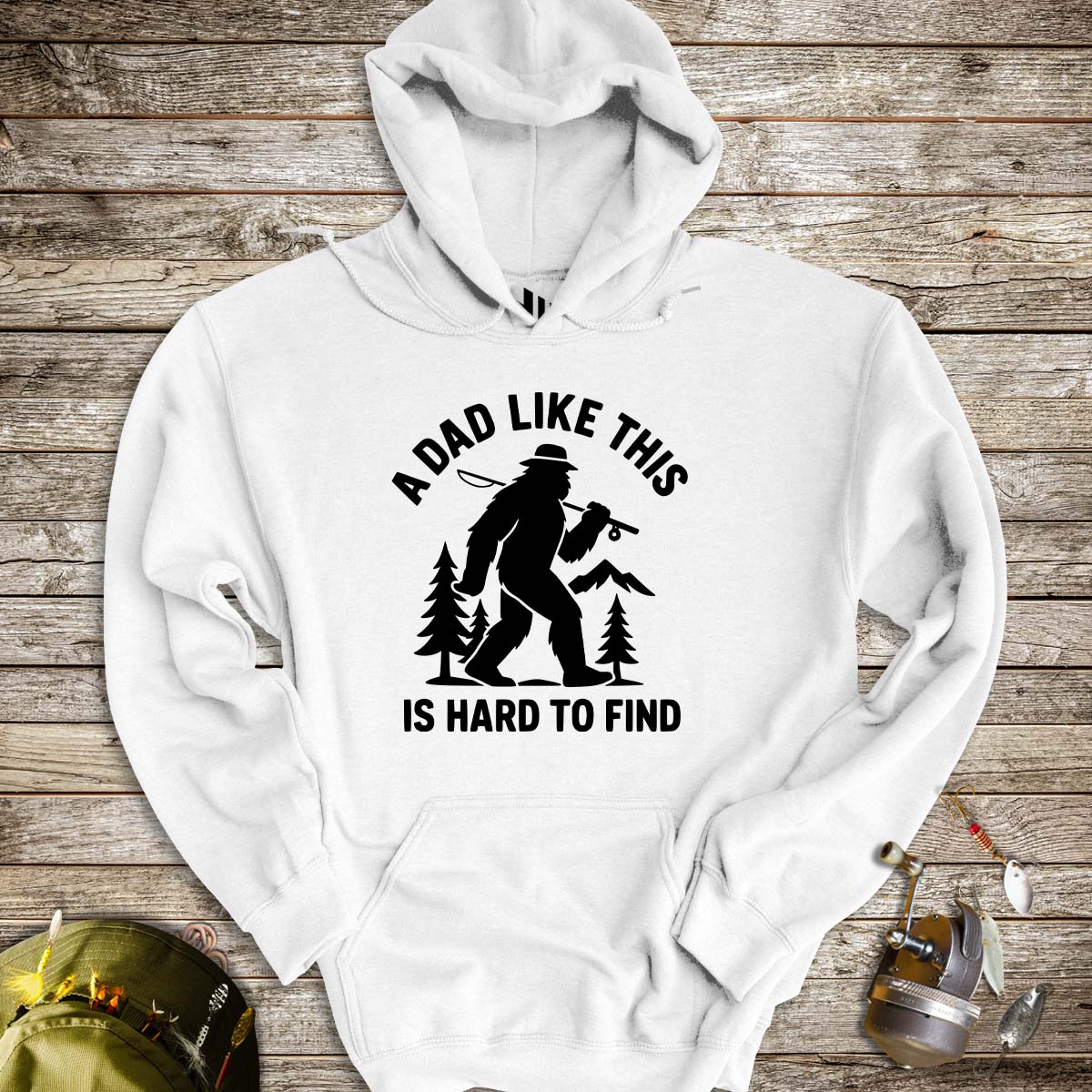 A Dad Like This Is Hard to Find Hoodie - FISH - ROOM LLC