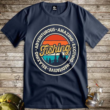 Adventurous Fishing Tee - FISH - ROOM LLC