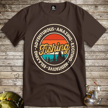 Adventurous Fishing Tee - FISH - ROOM LLC