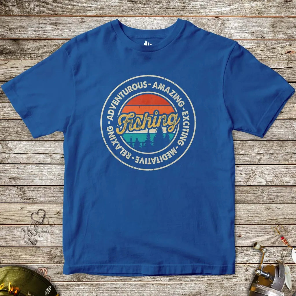 Adventurous Fishing Tee for Kids - FISH - ROOM LLC