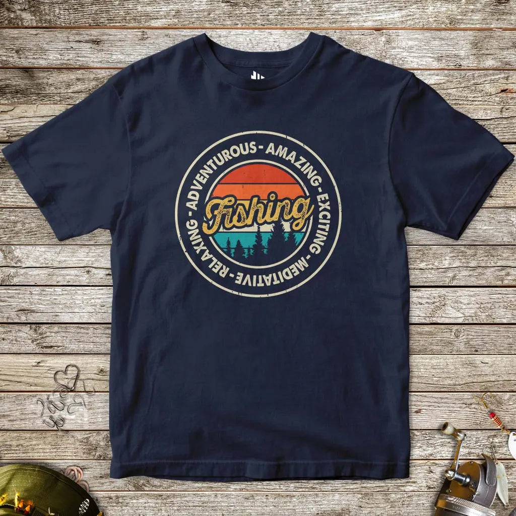 Adventurous Fishing Tee for Kids - FISH - ROOM LLC