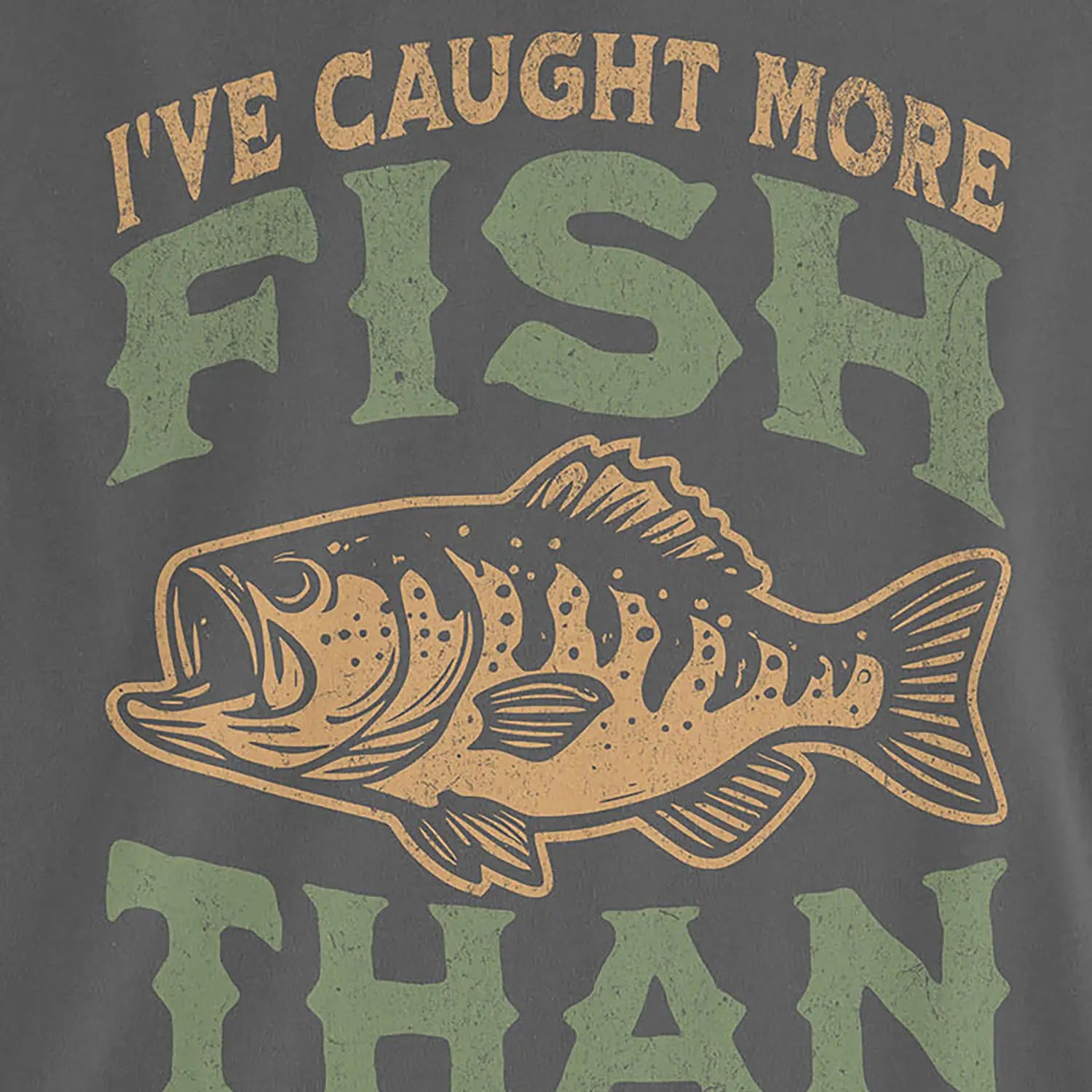 Asphalt, I've Caught More Fish Ladies’ Tee – fish-room