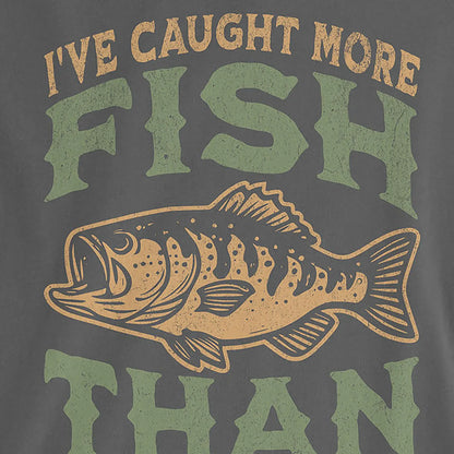Asphalt, I've Caught More Fish Ladies’ Tee – fish-room