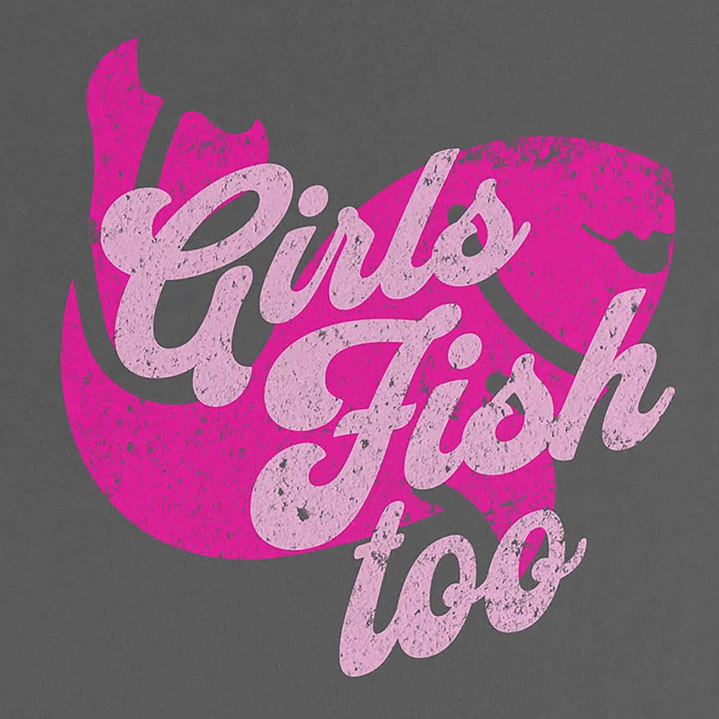 Asphalt, Girls Fish Too Ladies’ Tee – fish-room