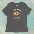 Asphalt, You Bite I Reel Ladies’ Tee – fish-room