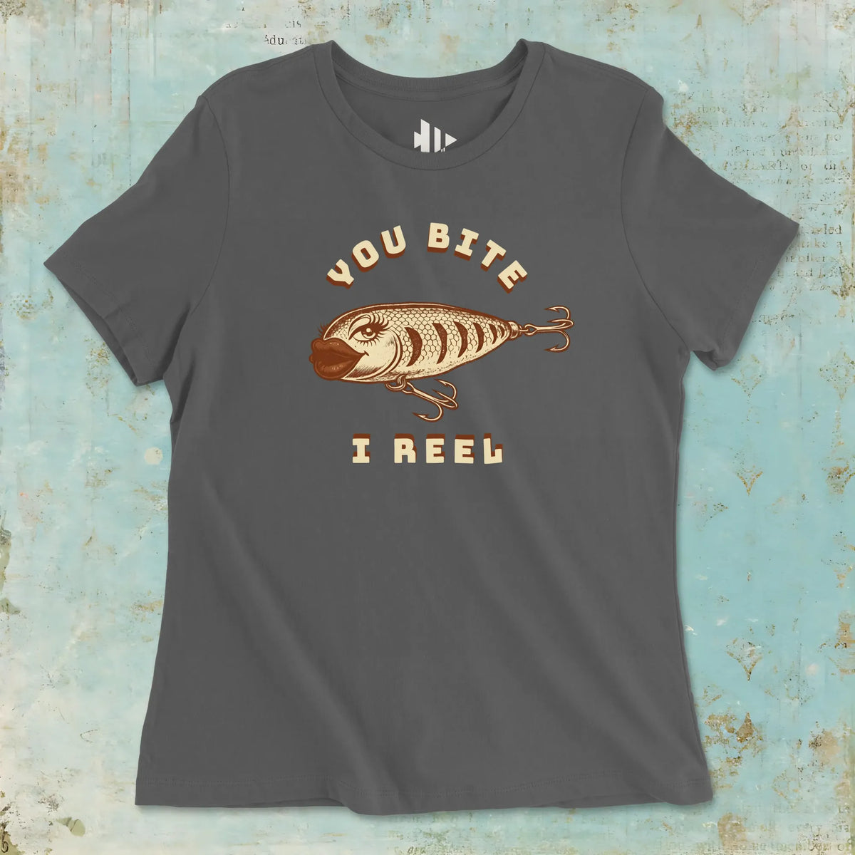 Asphalt, You Bite I Reel Ladies’ Tee – fish-room