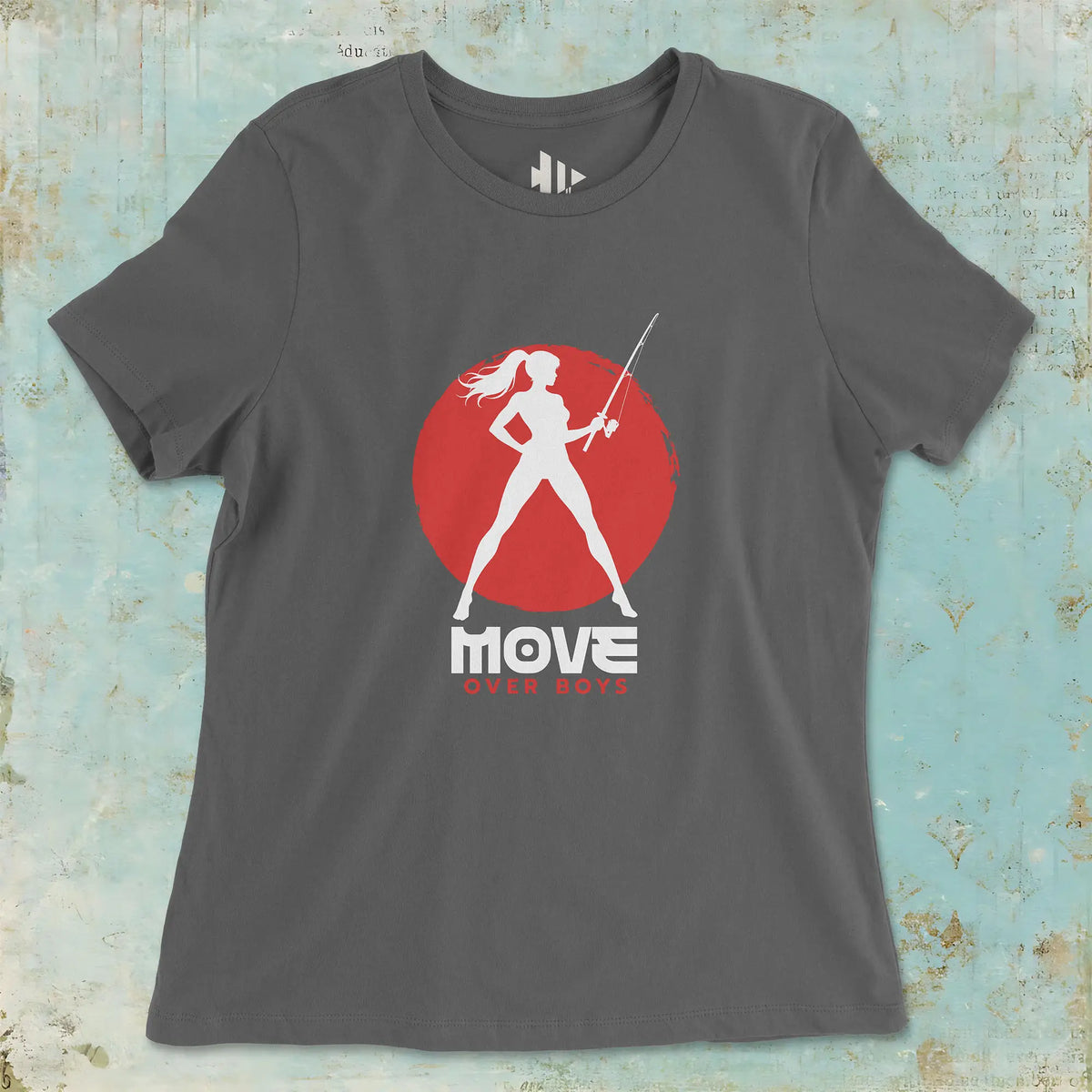 Asphalt, Move Over Boys Ladies’ Tee – fish-room