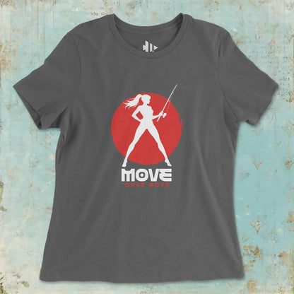Asphalt, Move Over Boys Ladies’ Tee – fish-room