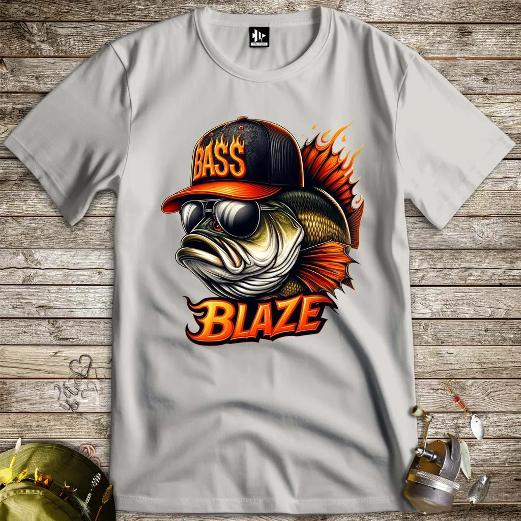 Bass Blaze Tee - FISH - ROOM LLC