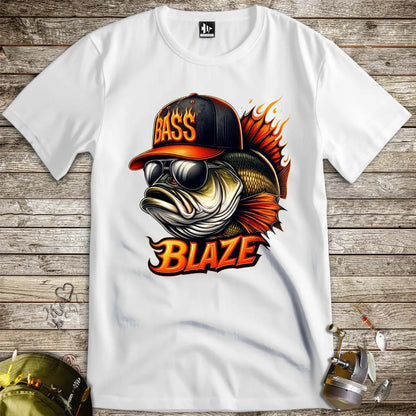 Bass Blaze Tee - FISH - ROOM LLC