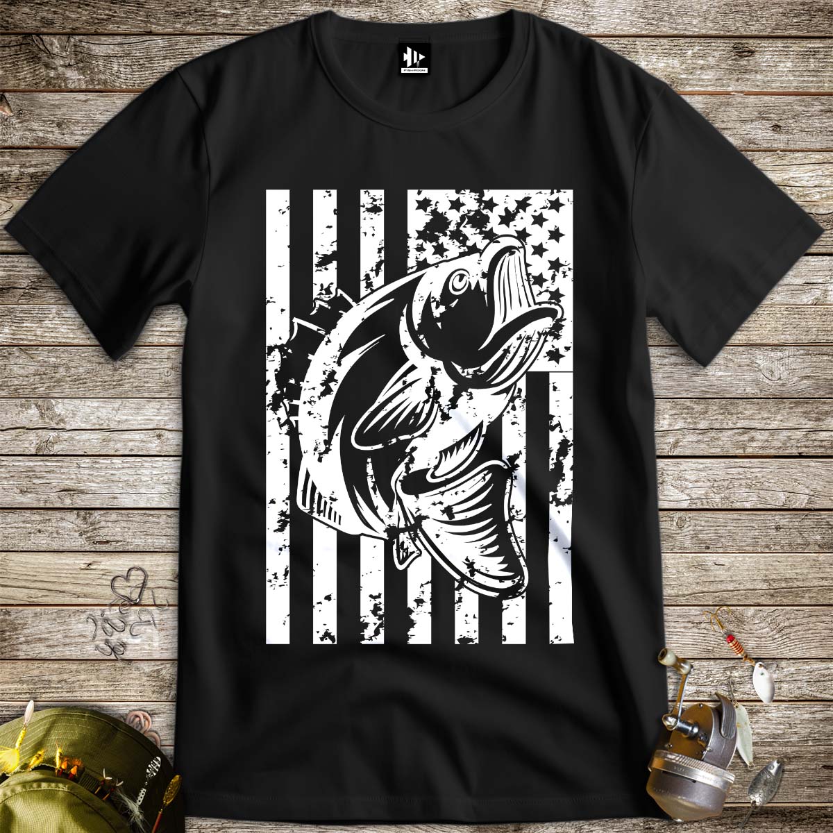 Bass Fishing USA Tee - FISH - ROOM LLC
