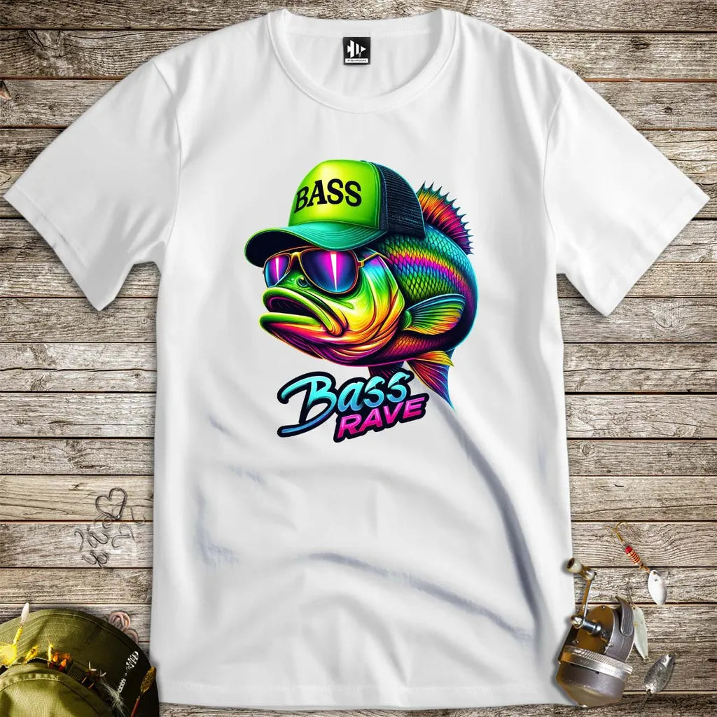 Bass Rave Tee - FISH - ROOM LLC