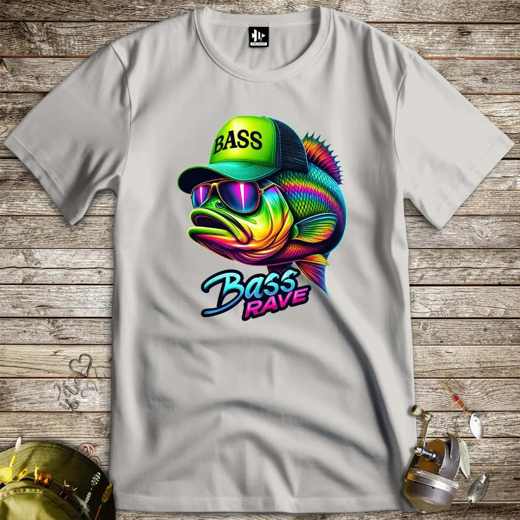 Bass Rave Tee - FISH - ROOM LLC