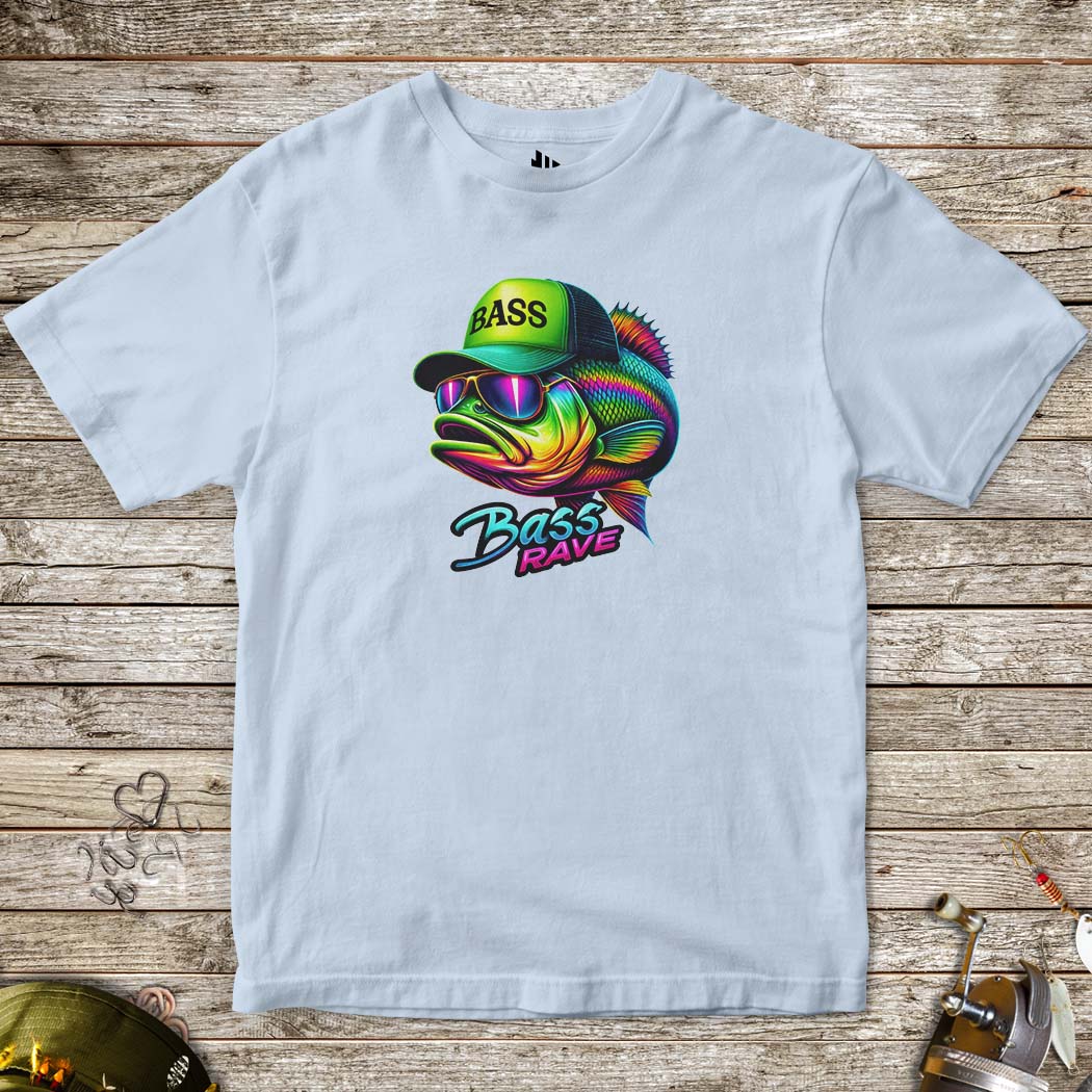 Bass Rave Tee for Kids - FISH - ROOM LLC