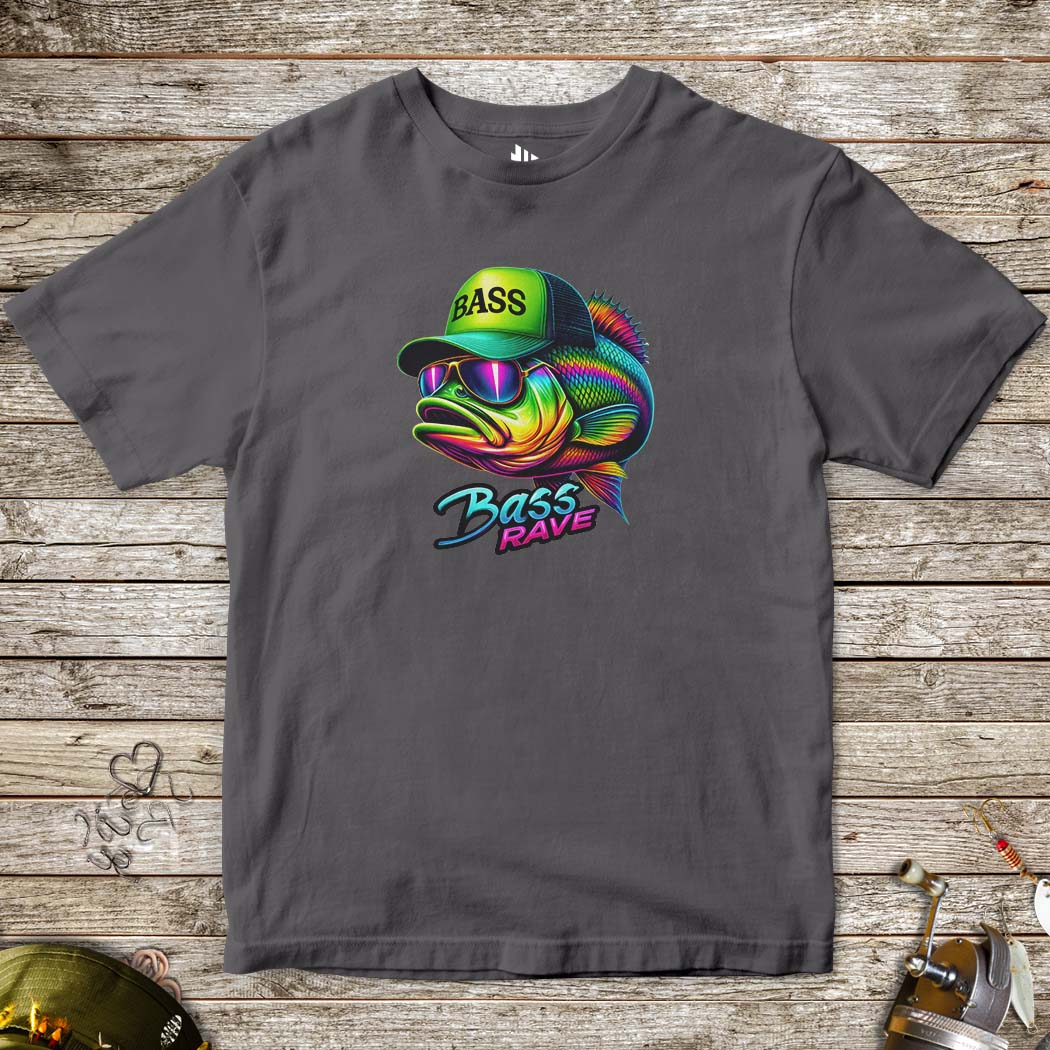 Bass Rave Tee for Kids - FISH - ROOM LLC