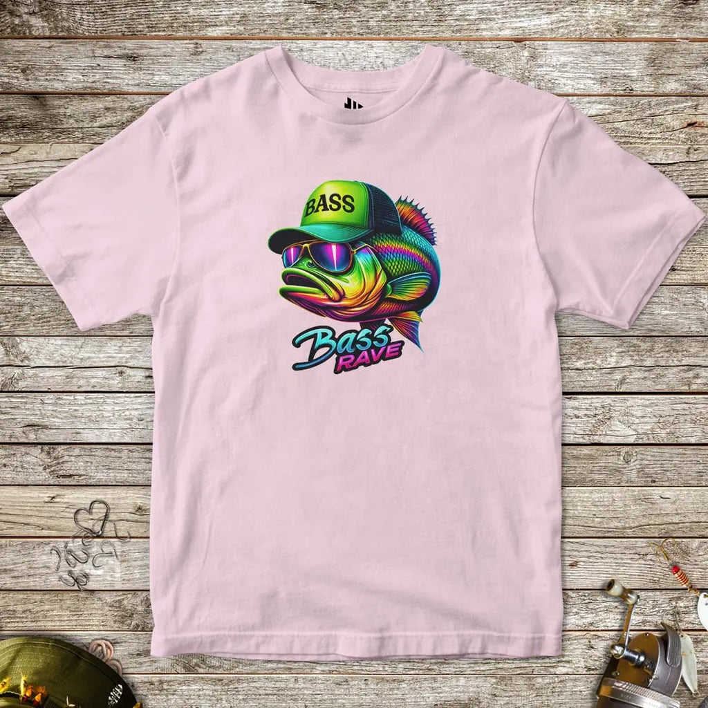 Bass Rave Tee for Kids - FISH - ROOM LLC