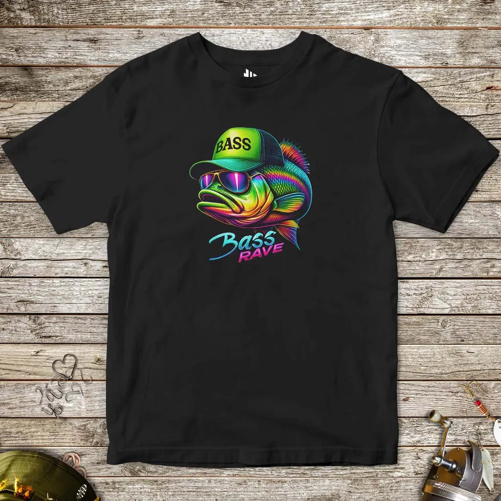 Bass Rave Tee for Kids - FISH - ROOM LLC