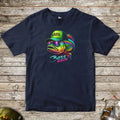 Navy, Bass Rave Tee for Kids – fish-room