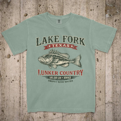 Bay, Lake Fork Record Bass Tee – fish-room