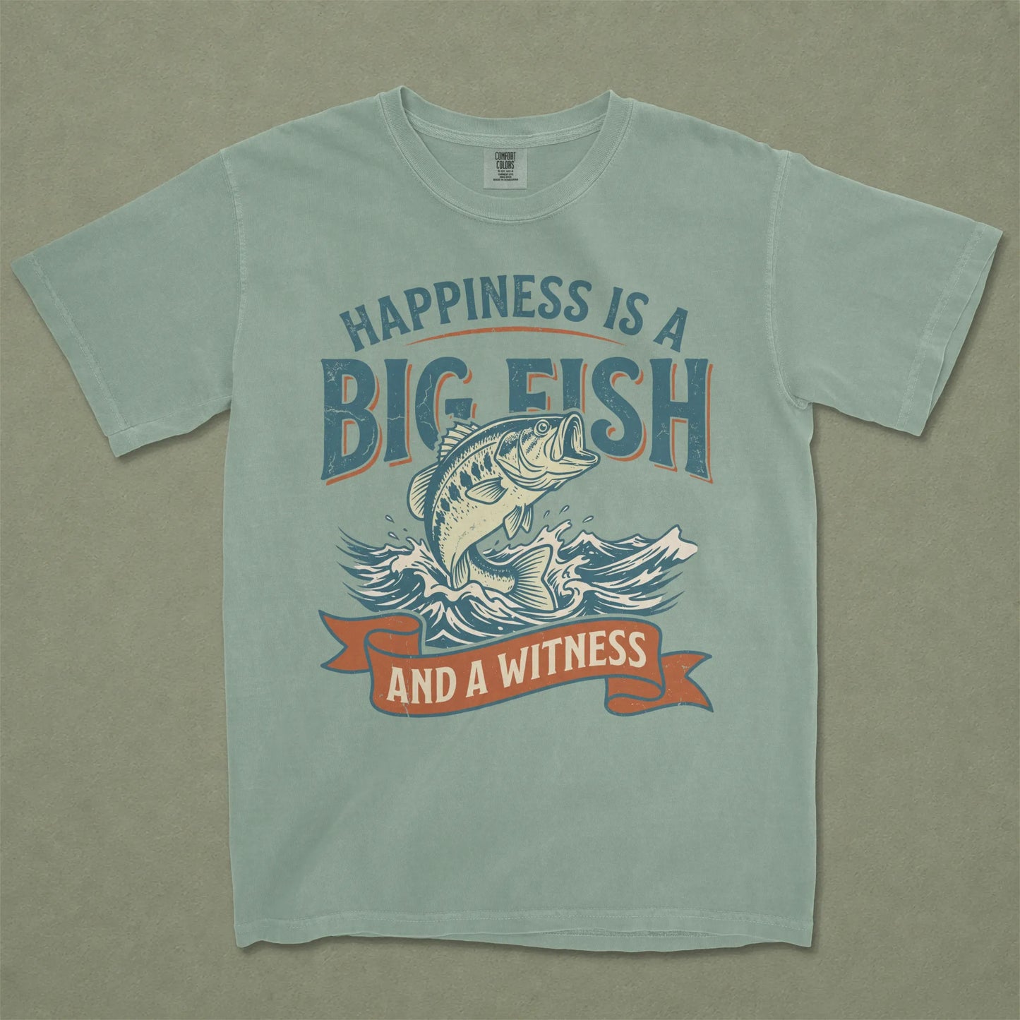 Happiness Is A Big Fish Tee