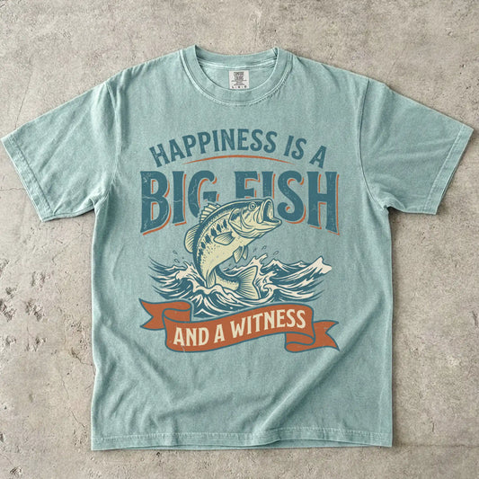Happiness Is A Big Fish Tee