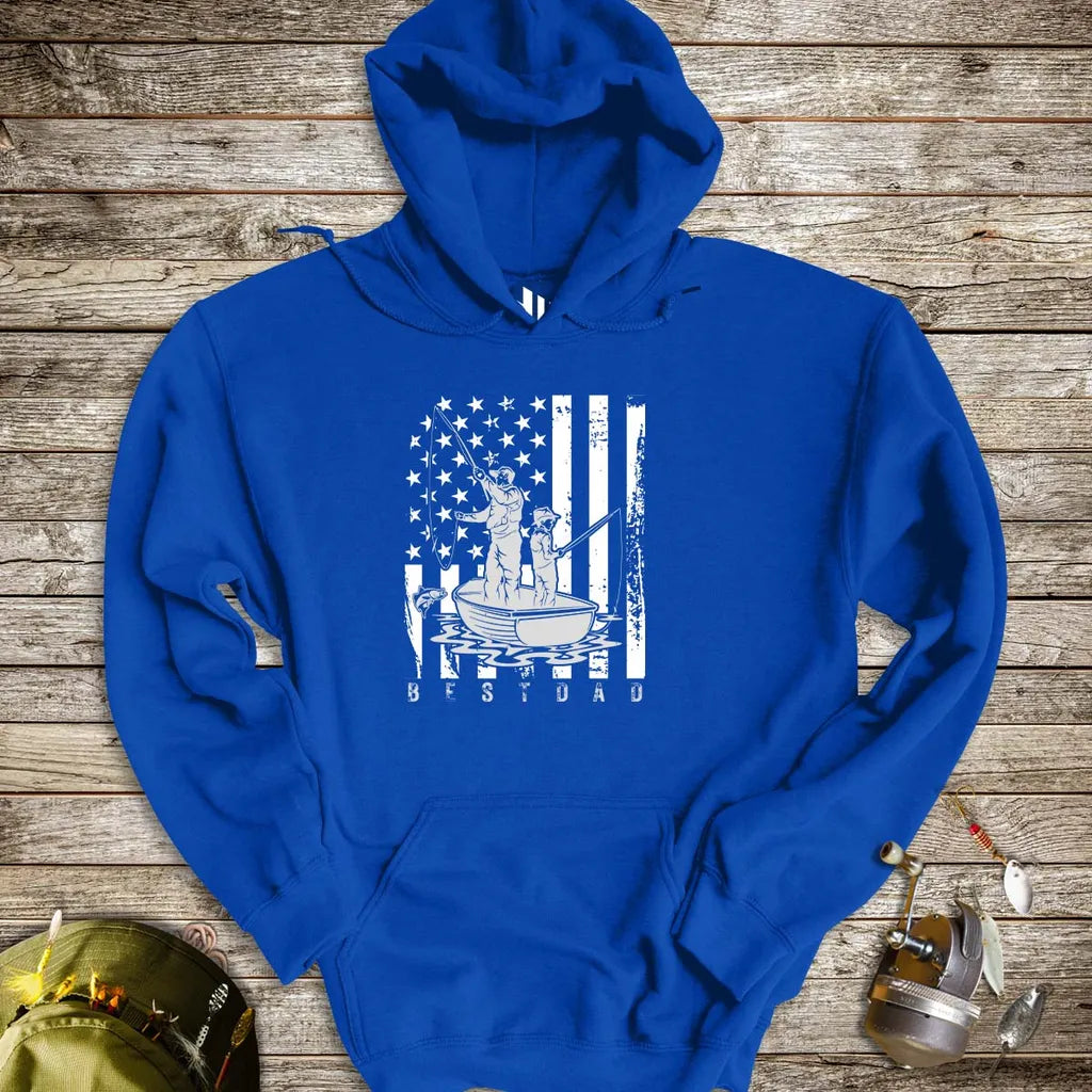 Best Dad Hoodie - FISH - ROOM LLC