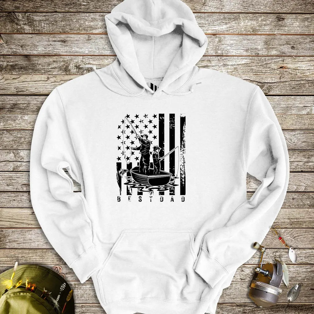 Best Dad Hoodie - FISH - ROOM LLC