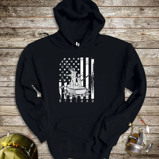 Best Dad Hoodie Black Hoodie