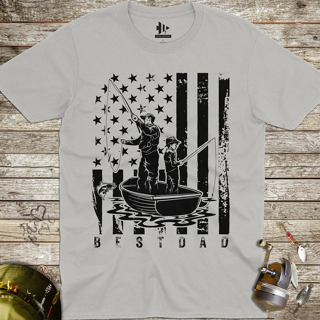 Best Dad Tee - FISH - ROOM LLC