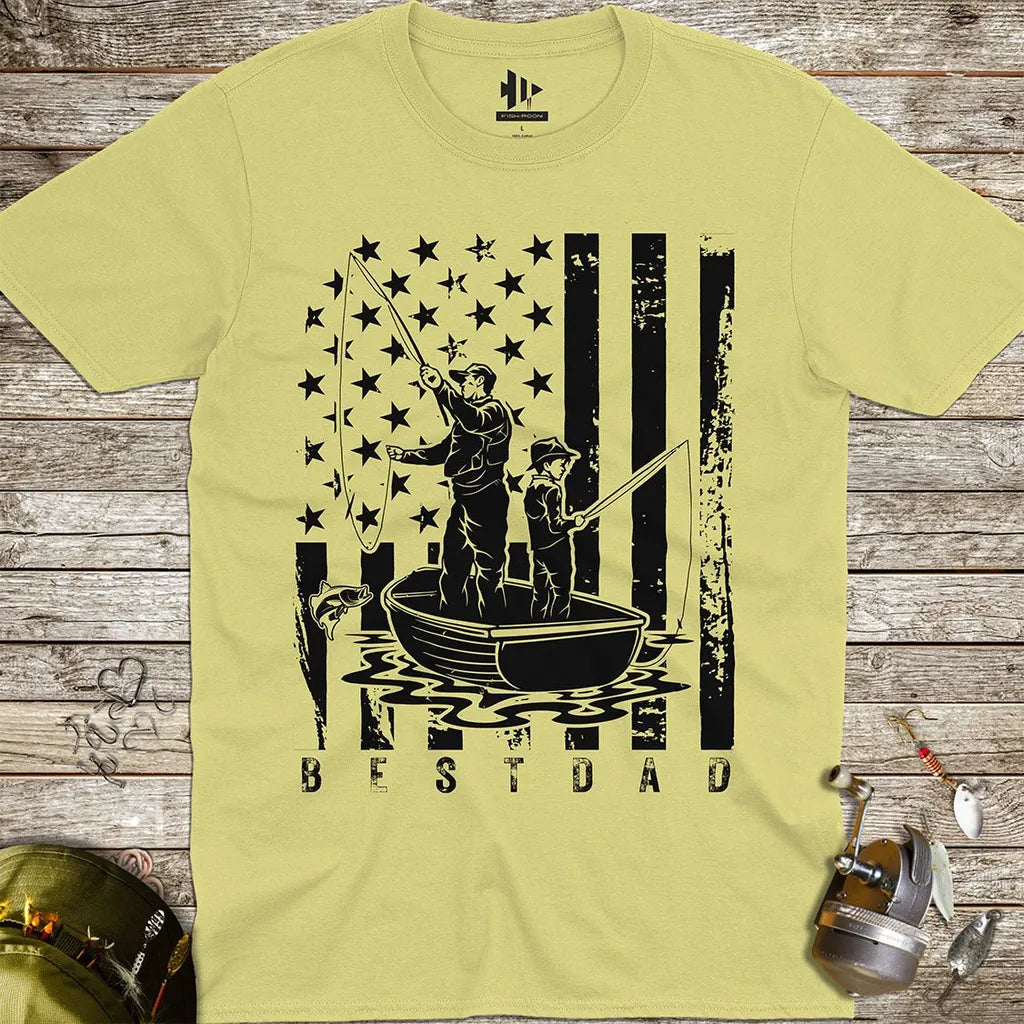 Best Dad Tee - FISH - ROOM LLC