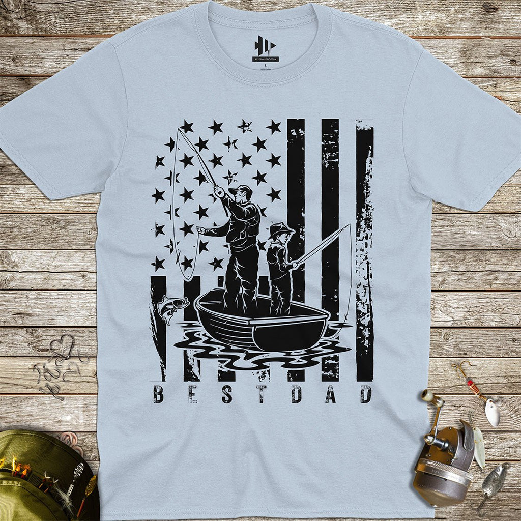Best Dad Tee - FISH - ROOM LLC