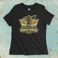 Black, Warden Woman Ladies’ Tee – fish-room