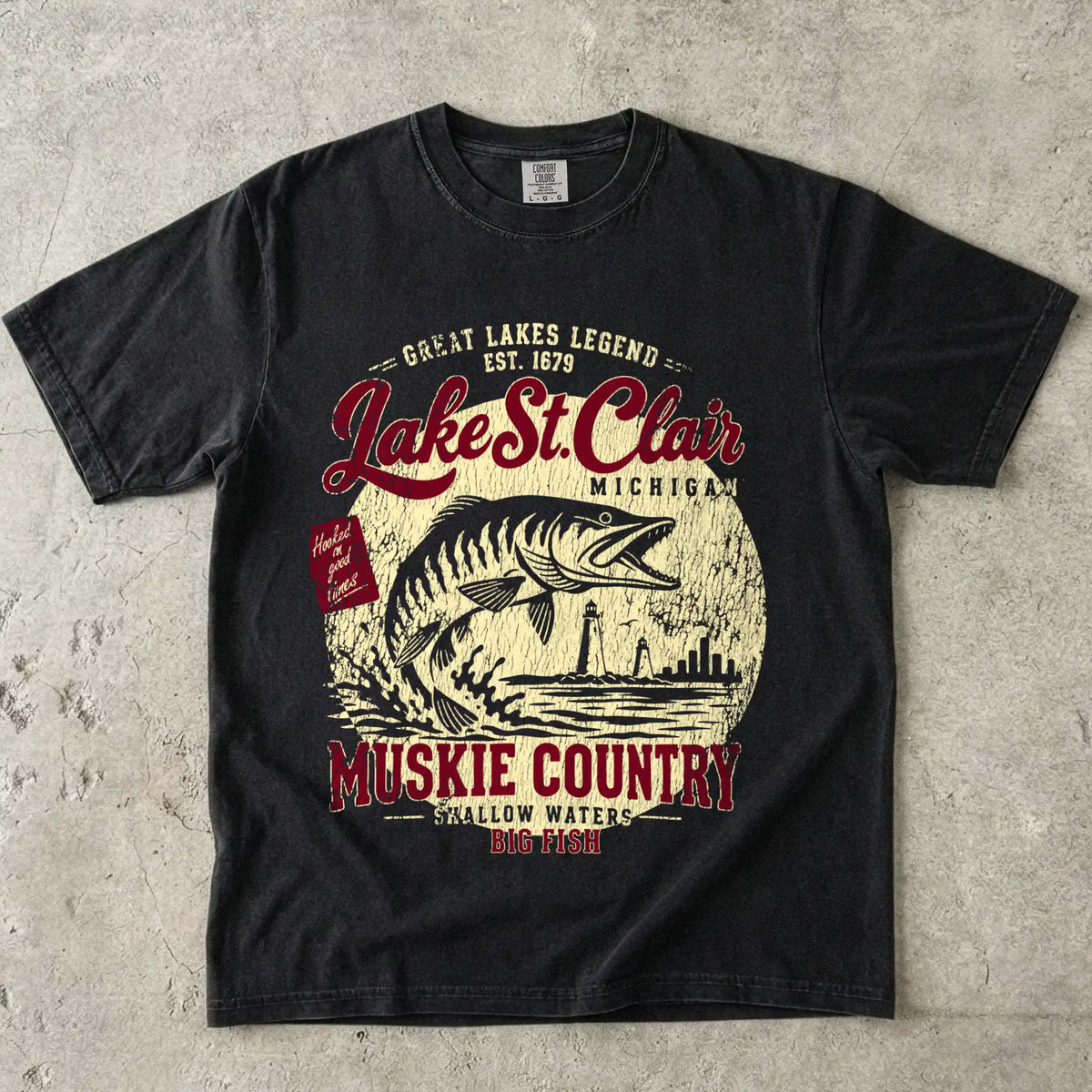 Lake St. Clair Muskie Tee