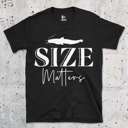 Black, Size Matters Tee – fish-room