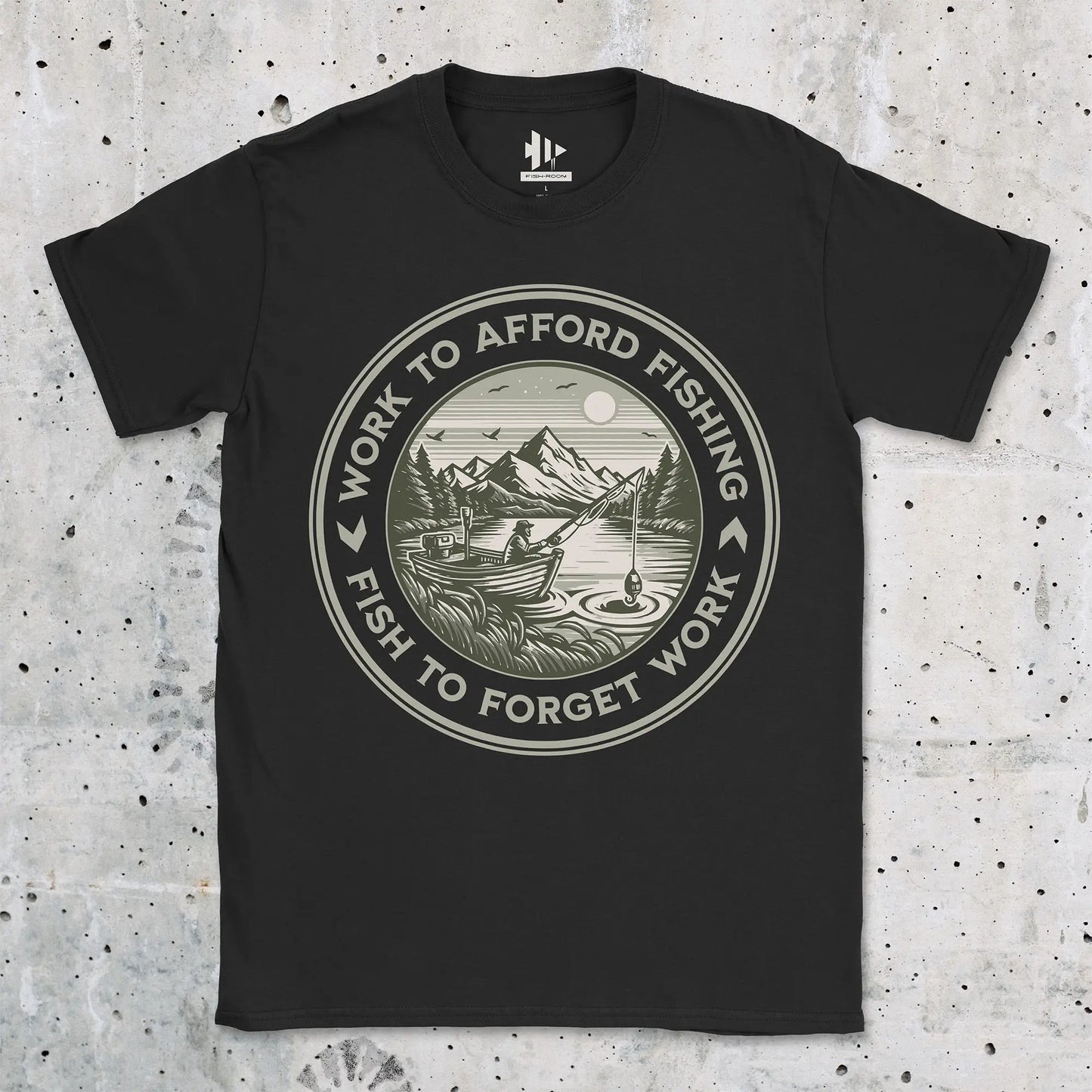 Black, Circle of Life Tee – fish-room