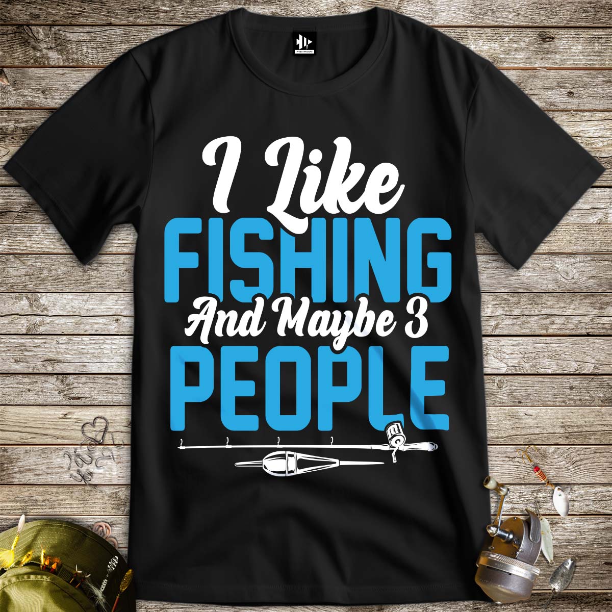 I Like Fishing Tee-funny fishing t shirt-FISH-ROOM LLC