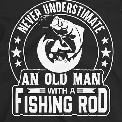 Black, Old Man Tee – fish-room