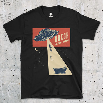 Catch & Release – UFO Edition Tee Black T-Shirt