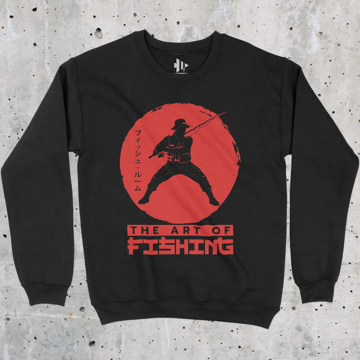 Black, The Art Of Fishing Sweatshirt – fish-room