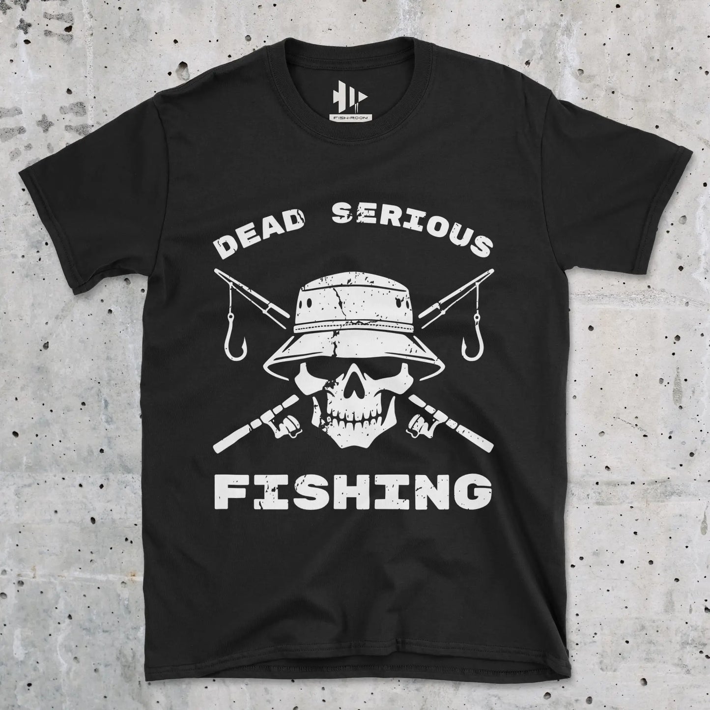 Black, Dead Serious Fishing Tee – fish-room