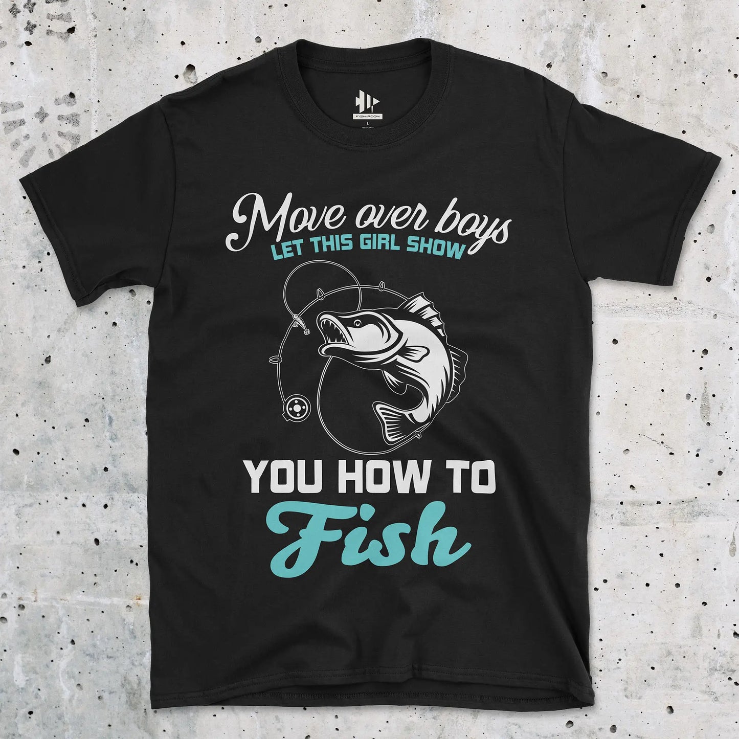 Move Over Boys Tee Black T-Shirt