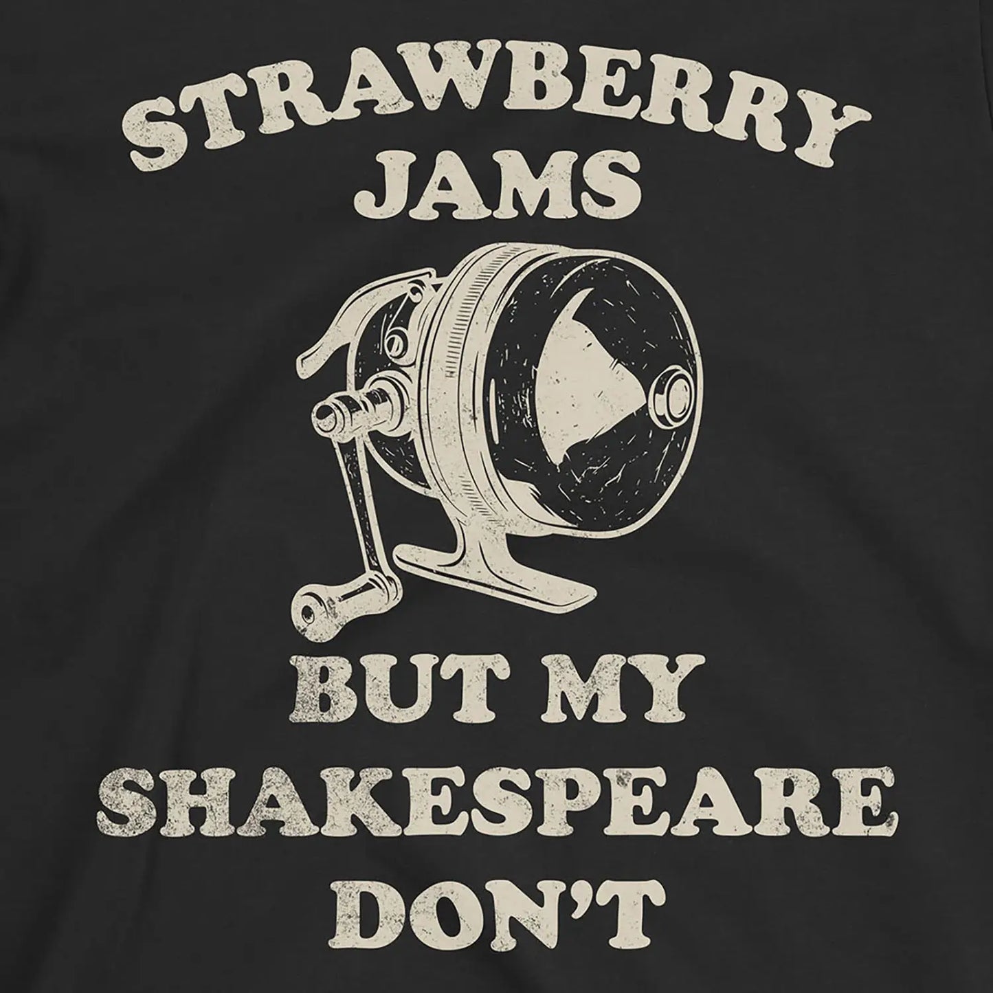 Black, Strawberry Jams – But My Shakespeare Don’t Tee – fish-room