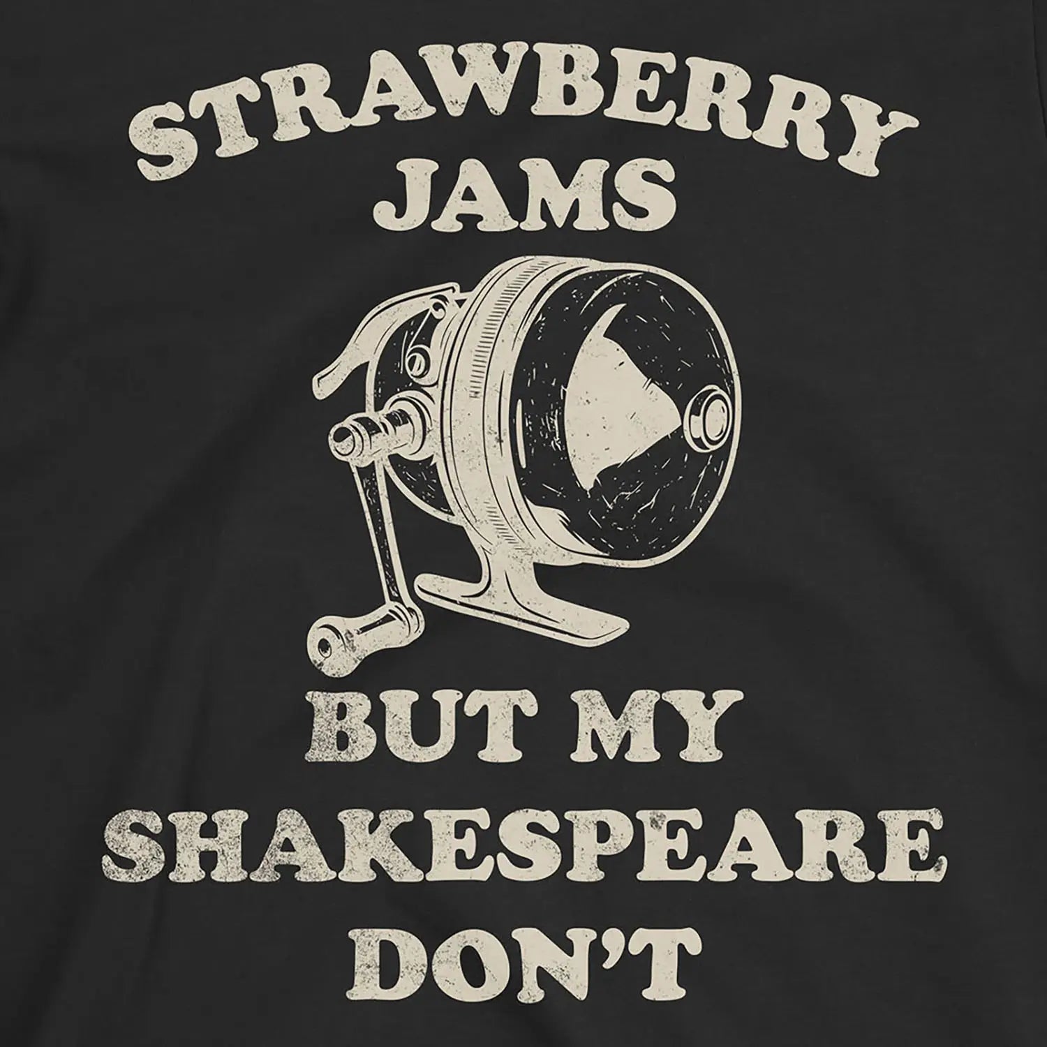 Black, Strawberry Jams – But My Shakespeare Don’t Tee – fish-room
