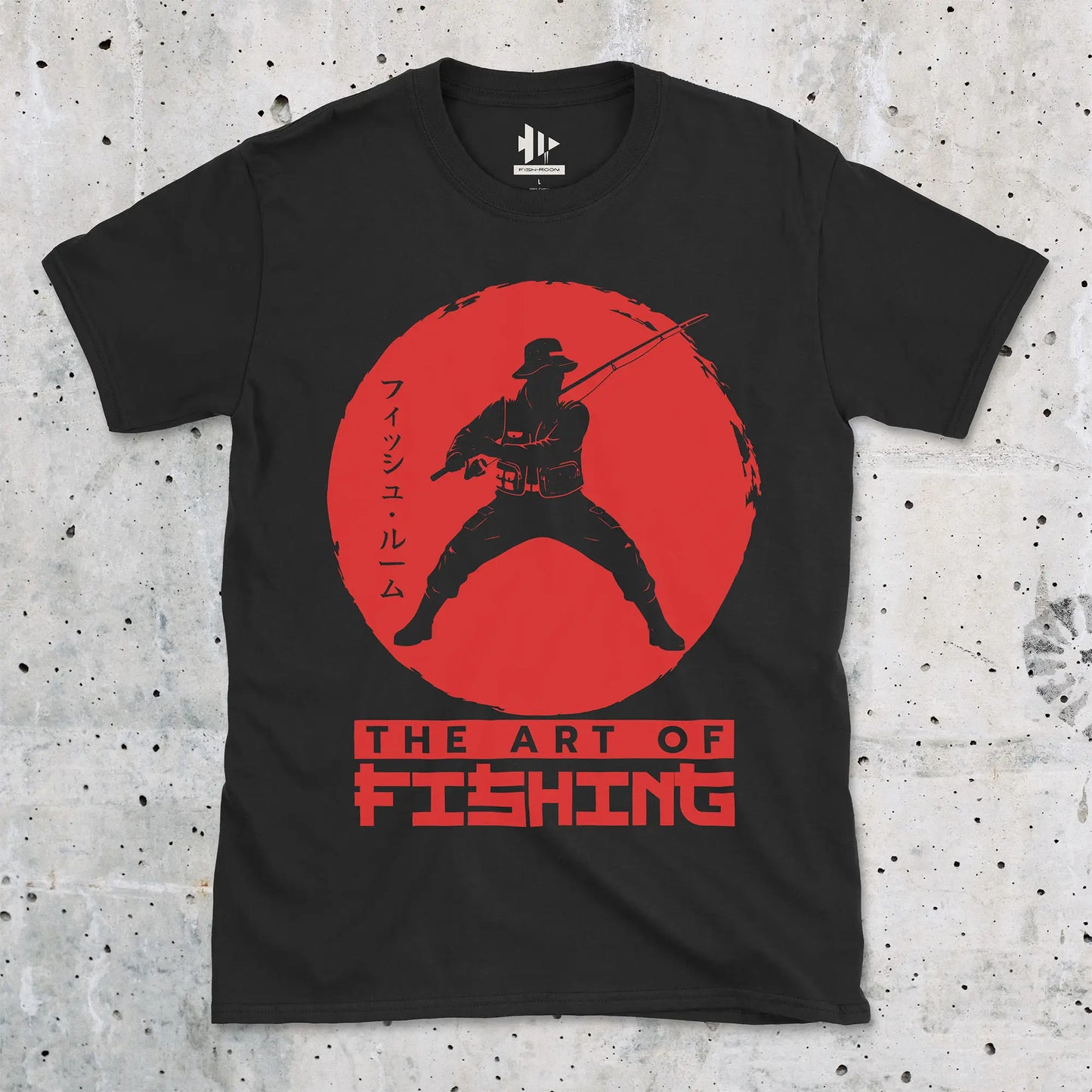 Black, The Art Of Fishing Tee – fish-room