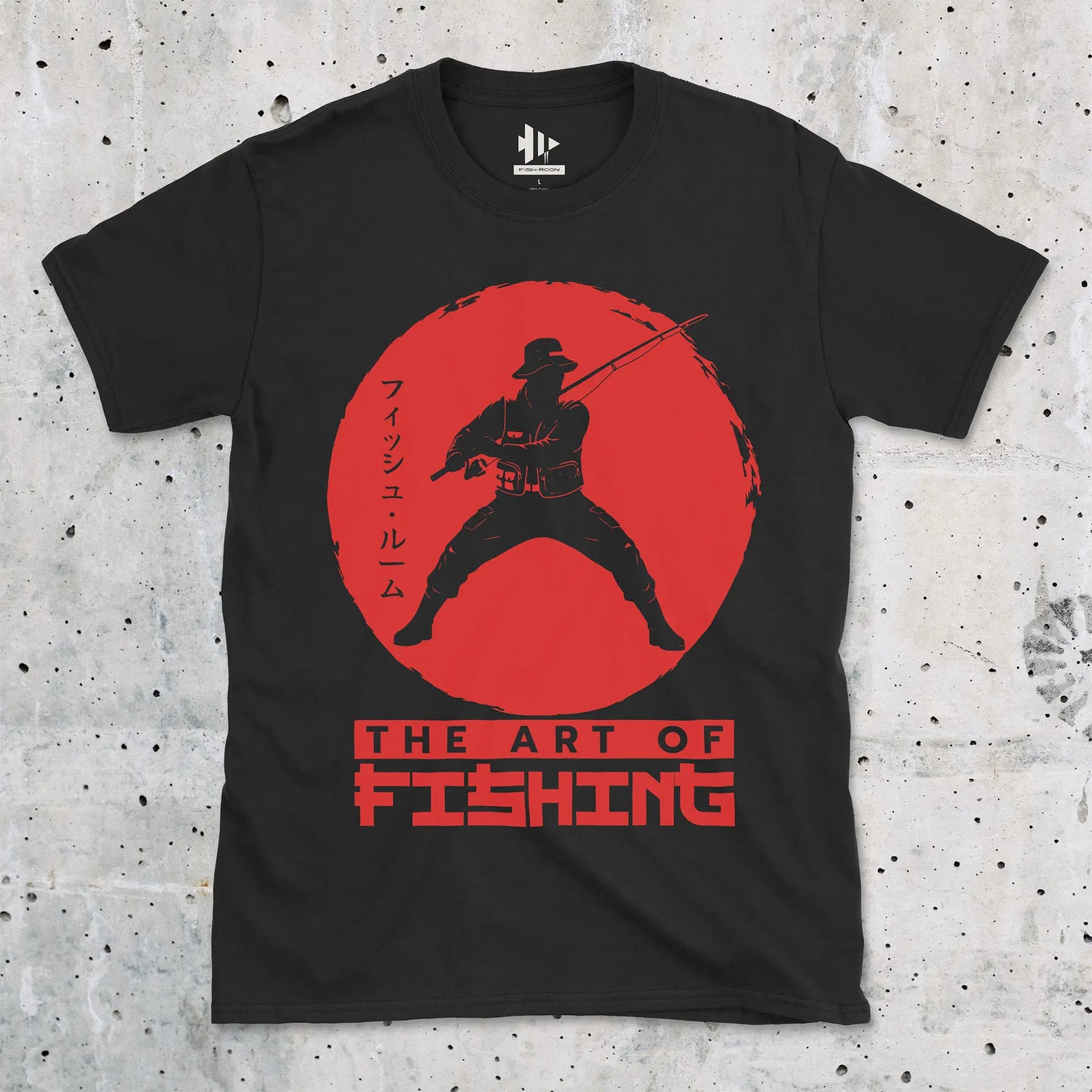 Black, The Art Of Fishing Tee – fish-room