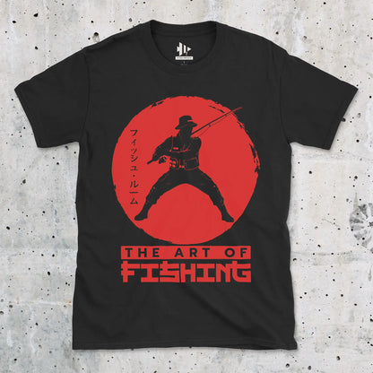 Black, The Art Of Fishing Tee – fish-room