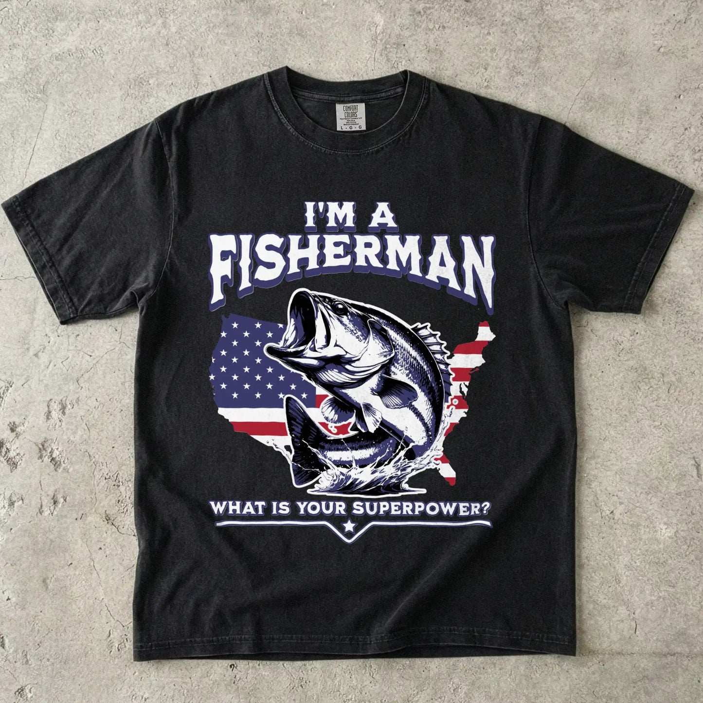 Fisherman Superpower T-Shirt