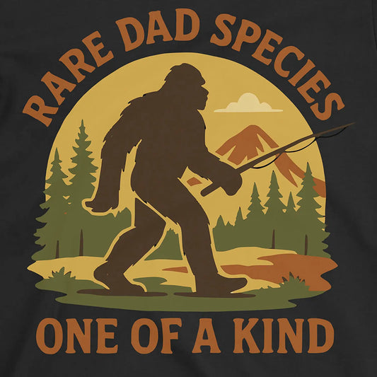 Black, Rare Dad Species – One of a Kind Tee – fish-room